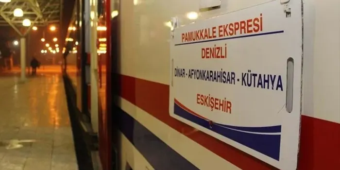 Pamukkale Ekspresi Denizli Eskişehir Treni